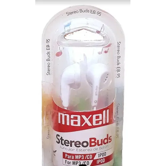 Audífonos Maxell Blancos