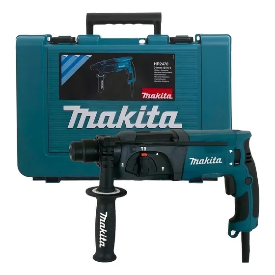 Rotomartillo Makita Taladro Percutor Sds Plus Maletín Color Verde Oscuro