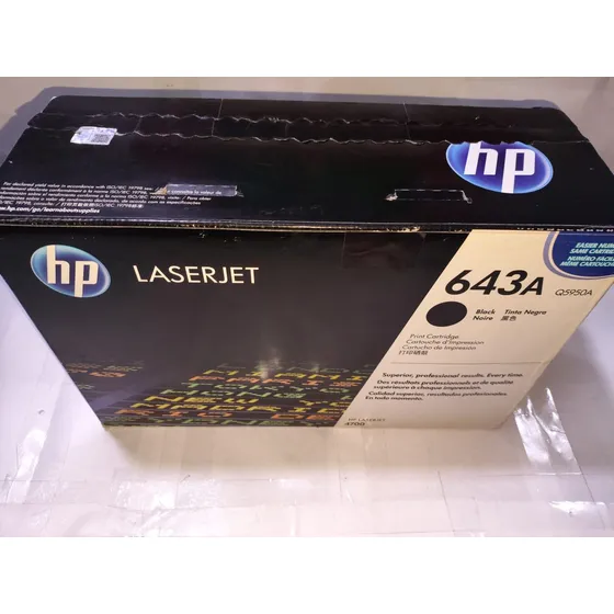 Tóner 643 Negro K Q5950a Impresora Laserjet 4700 Caracas A/
