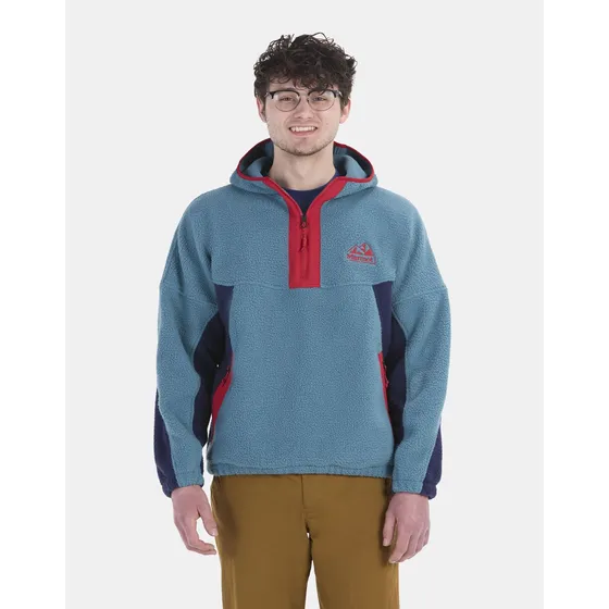 Polar Hombre Marmot Super Aros Fleece Hoody Azul