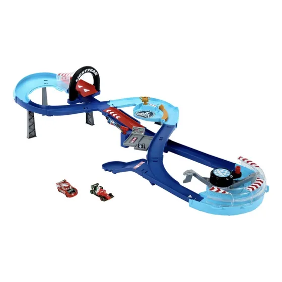 Cars Disney Pixar Pista Copa Global De Corredores 2 Carros
