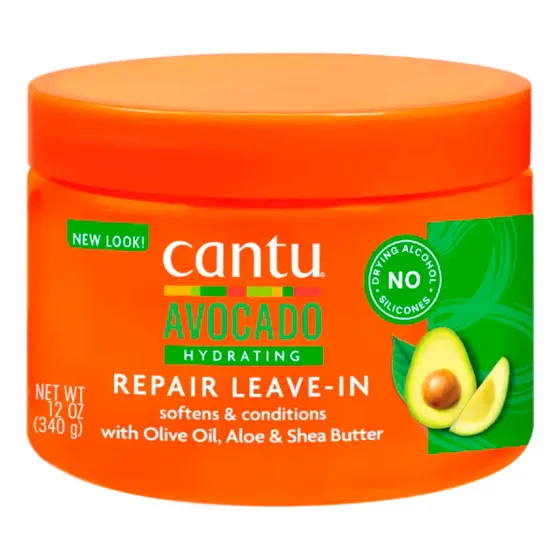 Cantu Crema Aguacate Reparadora Sin Enjuague Rizos Afro Onda
