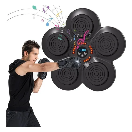 . Máquina De Boxeo De Música Inteligente Objetivo De Pared