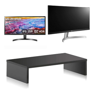 Suporte Mesa Para Monitor E Tela Lcd 60 X 20 X 25 Cm Altura Suporte Mesa Para Monitor E Tela Lcd 60 X 20 X 25 Cm Altura