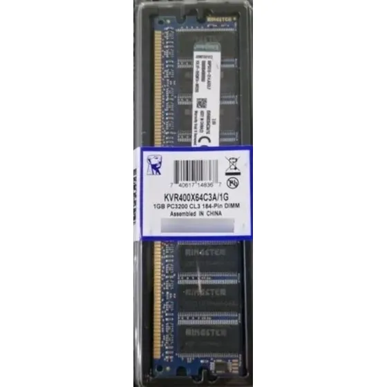 Memoria Ram Kingston Valueram 1gb Dimm 400mhz Verde