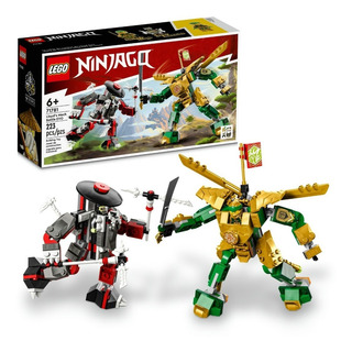 Kit Lego Ninjago 71781 Meca De Combate Evo De Lloyd 223 Pzs Kit Lego Ninjago 71781 Meca De Combate Evo De Lloyd 223 Pzs