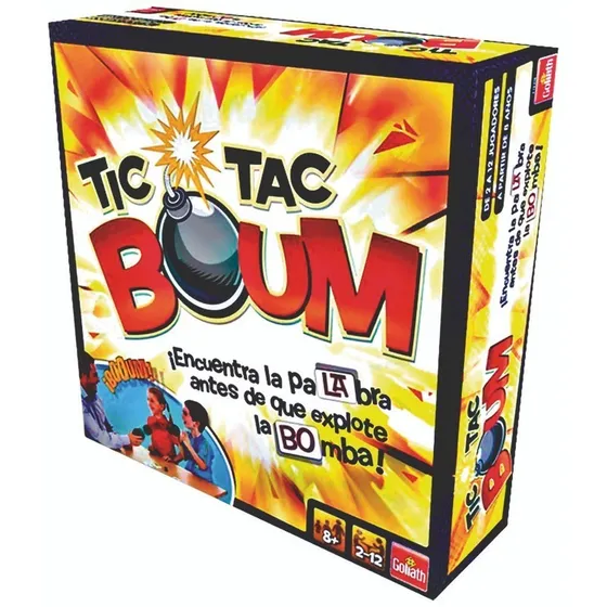 Juego De Mesa Tic Tac Boum Goliath
