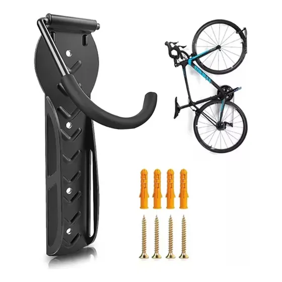 Rack Soporte Vertical Para Bicicleta Con Gancho Movil