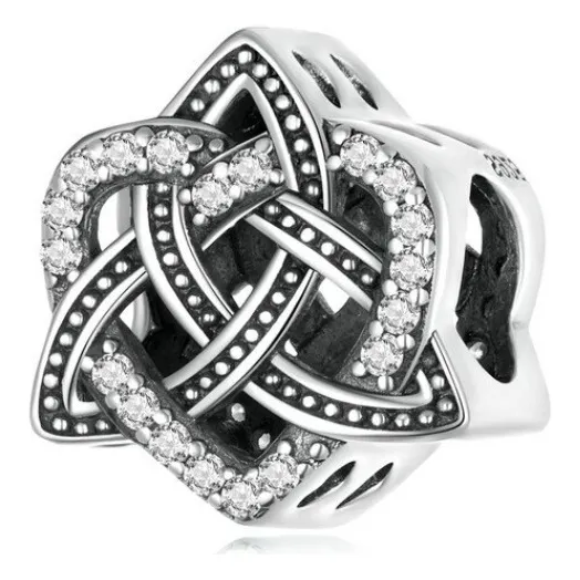 Charm Dije Plata 925 Triqueta, Simbolo Celta