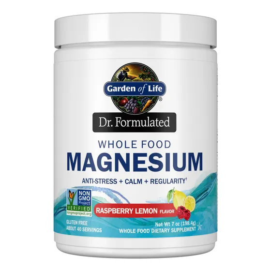 Suplemento Garden Of Life Whole Food Magnesio En Polvo