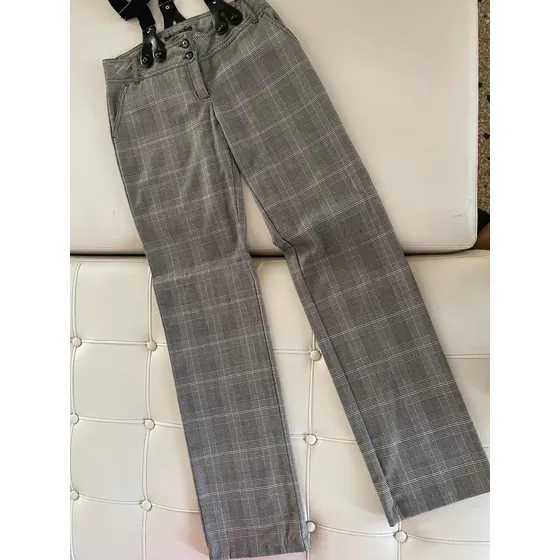 Pantalón De Dama Corte Inglés Con Tirantes