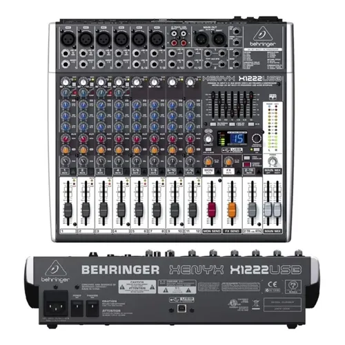 Mesa De Som Behringer Eurorack Ub2442fx-pro | Parcelamento sem juros