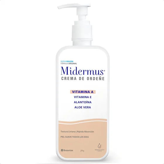 Midermus Crema De Ordeñe X 270g Fragancia Neutro