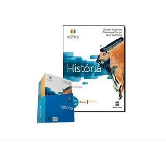 Livro Projeto Multiplo História Volume Único - Editora Scipione