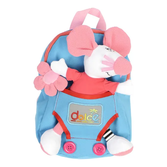 Mochilas Con Peluche Mi Primera Mochila De Tela Bebes Dolce