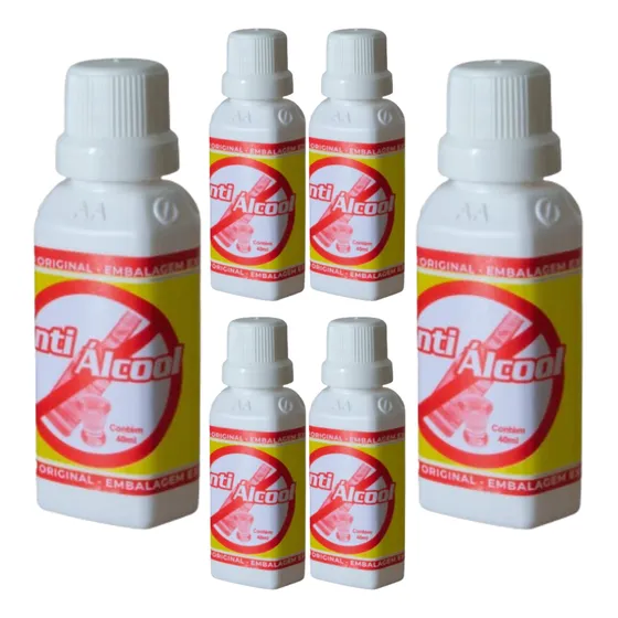 6 Antietanol Produto Parar De Beber Anti Alcool 100%original