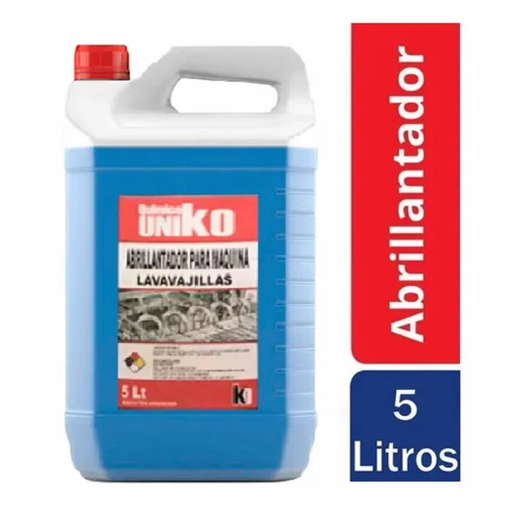 Abrillantador Para Màquina Lavavajilla 5 Litros Uniko