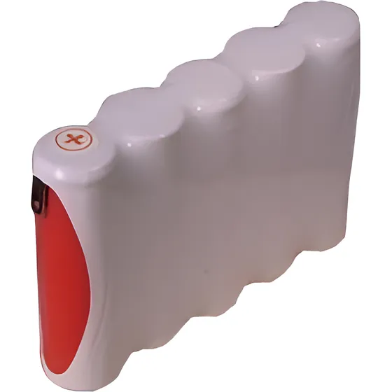 Bateria 6v Aa 1000mah Ni-cd Com 2 Terminais Para Solda 5xaa