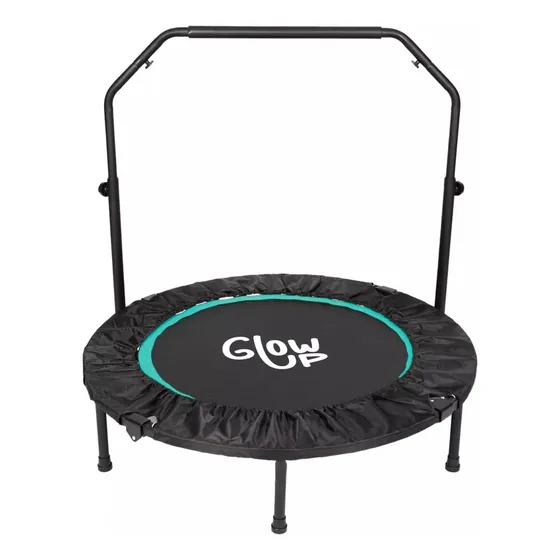 Mini Trampolín 3.3ft 1 Metro - Cama Elástica Aeróbica Fitness Adultos O Juegos Para Niños Ideal Para Yoga, Ejercicio Y Diversión Glowup