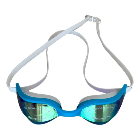 Goggles Natacion Profesionales Negro Espejo Zoom Masnatacion