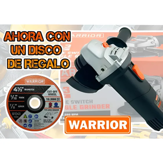 Esmeril 4.3 Amp 12000 Rpm Disco 4 Pulgadas 1/2