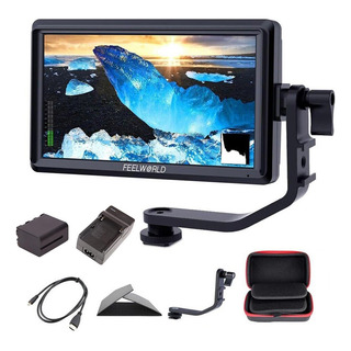 Monitor De Campo De Cámara Dslr Feelworld S55 5.5 In Monitor De Campo De Cámara Dslr Feelworld S55 5.5 In
