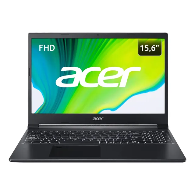 Acer Aspire 7/i5-7300hq/8gb Ram/256gb Ssd + 1tb Hdd/gtx 1050 Negro (Reacondicionado)
