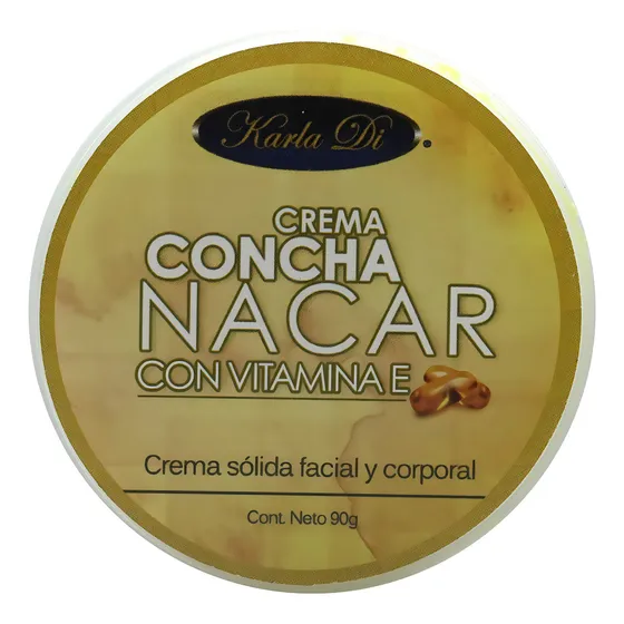 Crema Concha Nacar Con Vitamina E, Karla Di, 90 G