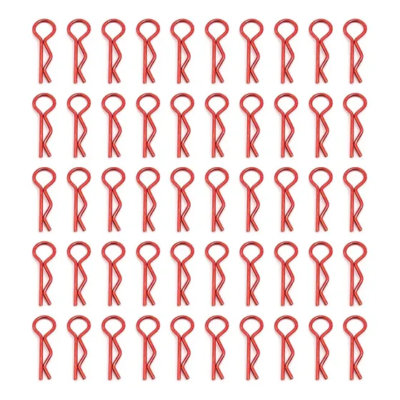Clips Metalico Para Carrocerias Rc 1/10 X 4 
