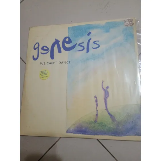 Lp Genesis We Can't Dance Duplo Raro Com Encarte O