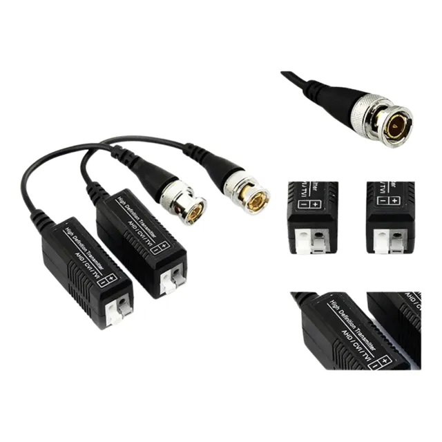 Video Balun X2 Cctv Para Camaras De Seguridad-tienda Virtual