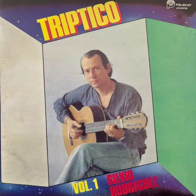 Silvio Rodríguez Triptico Vol. 1 Vinilo Vzl Usado