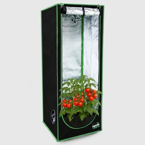 Tenda Estufa Grow 80x80x160 Não! A Nossa É De 80x80x180! Cor Preto
