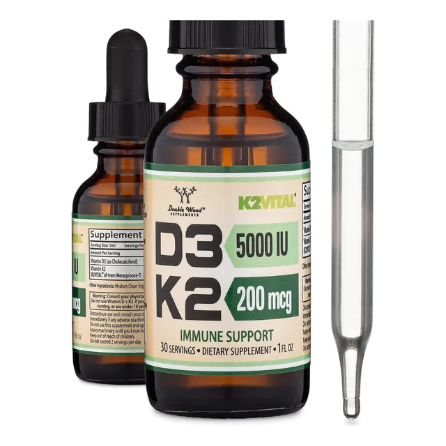 Vitamina D3 K2 K2 De 5,000 Ui Gotas Vitamina D