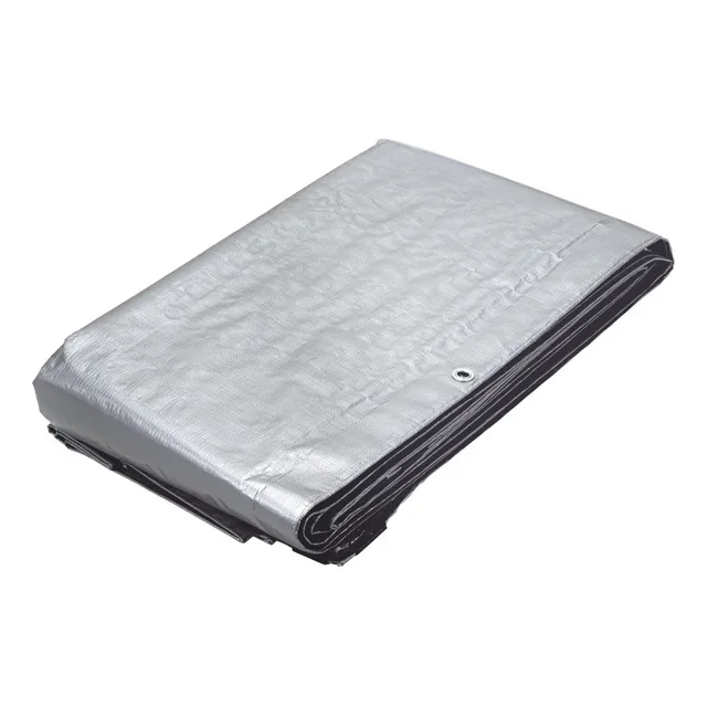 Lona Gris Reforzada 5 X 5 M, Truper Lt-55