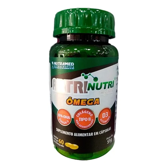Colágeno Tipo 2 No Desnaturalizado+vit D+omega 3 Artrinutri Sabor Sin Sabor