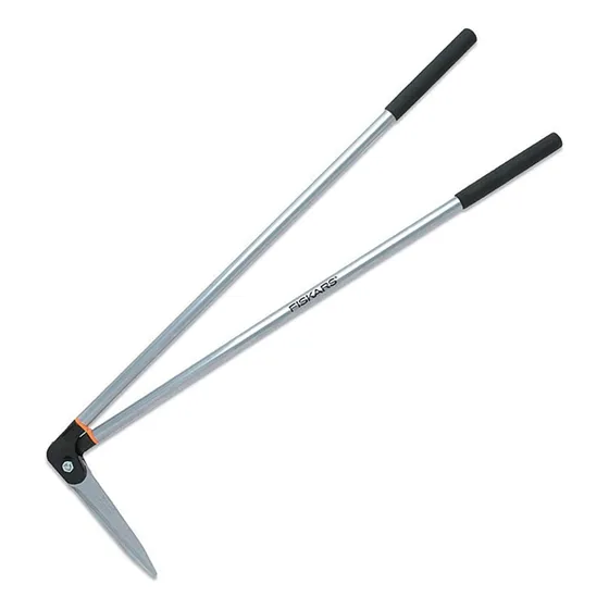 Fiskars 113310 Tijera Cesped Mango Largo Multicolor