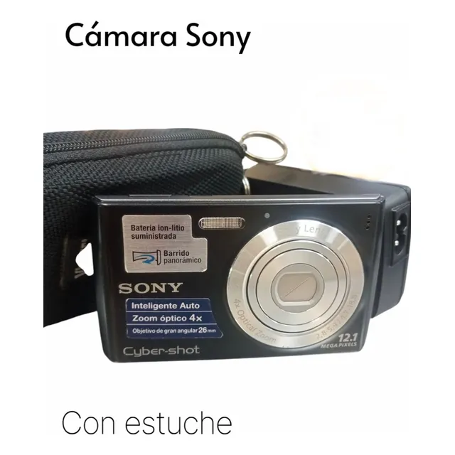 Cámara Digital Sony Cyber-shot Dsc-w510 12.1 Mp Completa