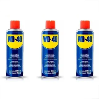 Kit 3 Wd40 Ăleo Spray Multiuso Desengripante Lubrifica 300ml Kit 3 Wd40 Ăleo Spray Multiuso Desengripante Lubrifica 300ml
