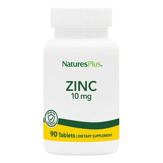 Suplemento Naturesplus Zinc 10 Mg 90 Comprimidos (paquete De