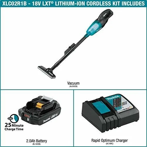Xlc02r1b Kit Vacio Inalambrico Compacto Ion Litio 2,0 Ah