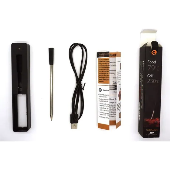 Termometro Digital Bluetooth Para Parrilla Aplicación