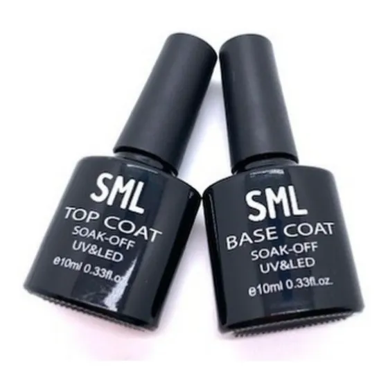 Kit De Base Y Top Coat Sml/para Semipermanente