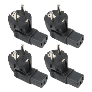 Conector De 4,8 Mm A Iec320 C13, 4 Unidades De Potencia De 9 Conector De 4,8 Mm A Iec320 C13, 4 Unidades De Potencia De 9