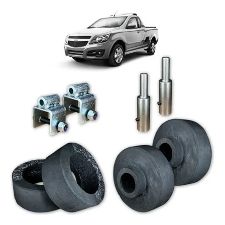 Kit Elevação Completo Montana Elevar 5cm + Prolongadores