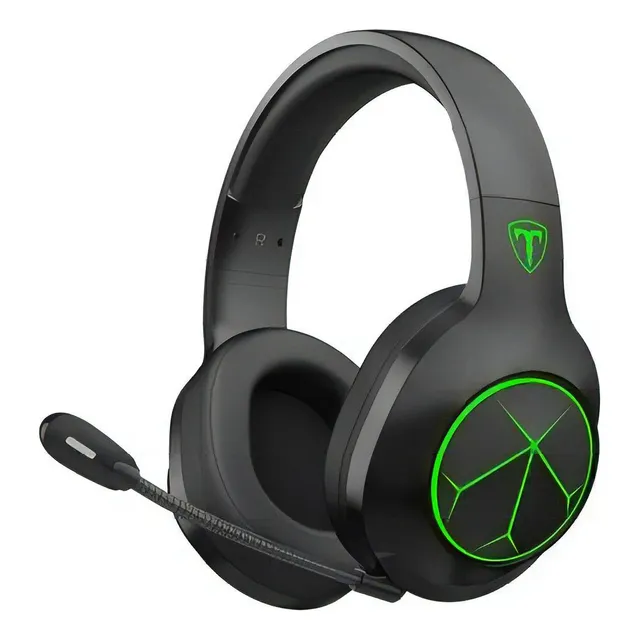 Audifono Gamer T-dagger Geneve Inalámbrico Black 7.1 Color Negro