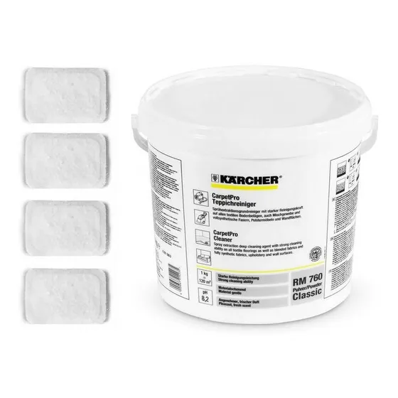 Pastilla Detergente Karcher X1 Para Máquinas Puzzi Se4001 Ws