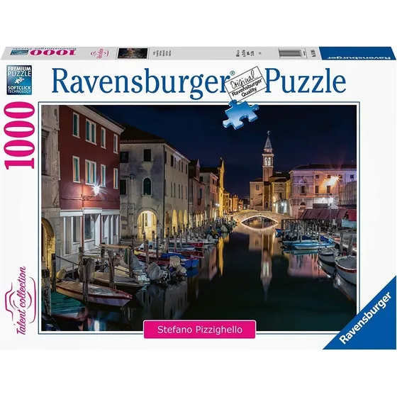 Rompecabezas 1000 Piezas Canales De Venecia Ravensburger