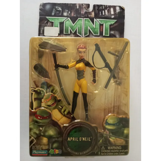 Figura De April O'neil- Tmnt- Tortugas Ninja - Mattel 2006