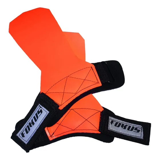Hand Grip Para Cross Pull Up Lpo Competition Luva Grip Trein Cor Laranja Tamanho G